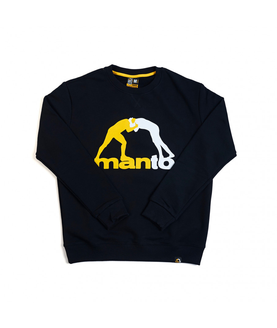 Свитшот MANTO crewneck LOGO 2.0 black фото