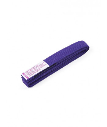Пояс MANTO belt BJJ MOTTO purple фото