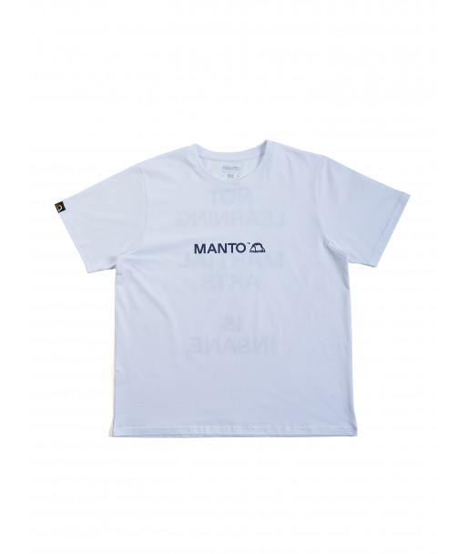 Футболка MANTO t-shirt INSANE OVERSIZE white фото