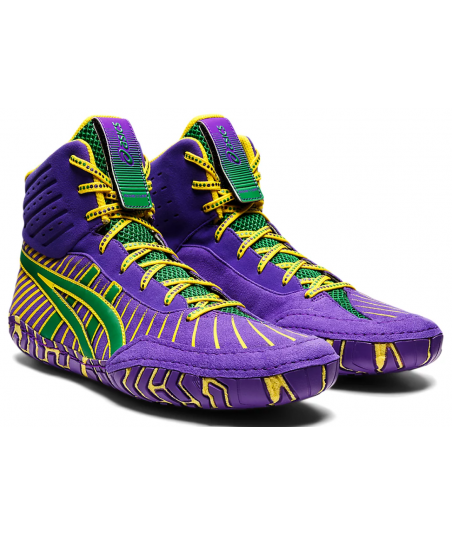 Борцовки Asics Aggressor 4 Royal Azel/Green фото