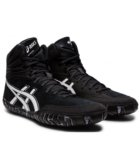 Борцовки Asics Aggressor 5 Black/White фото