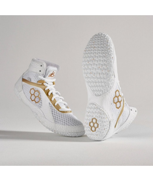 Борцовки Rudis Jordan Burroughs Alpha 2.0 White/Gold фото