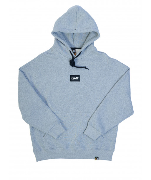 Кенгуру MANTO hoodie LABEL OVERSIZE heather gray фото