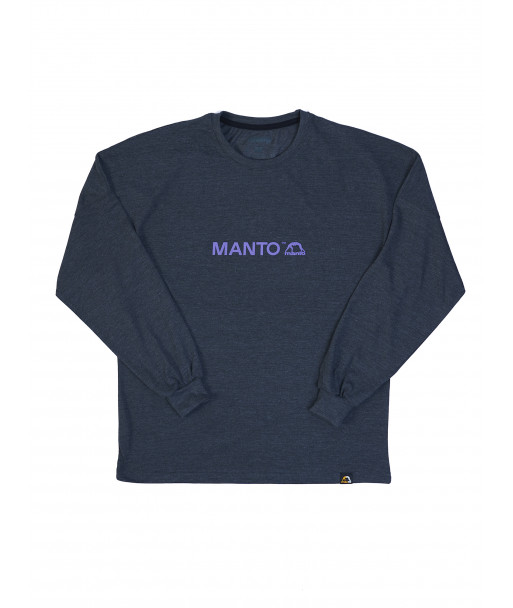 Лонгслив MANTO longsleeve INSANE OVERSIZE graphite фото