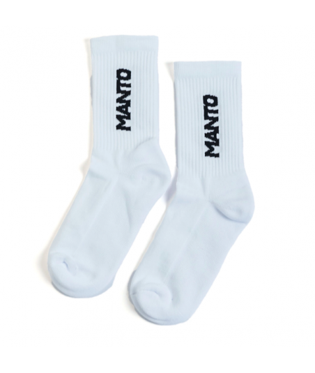 Шкарпетки MANTO socks LOGOTYPE 23 white фото