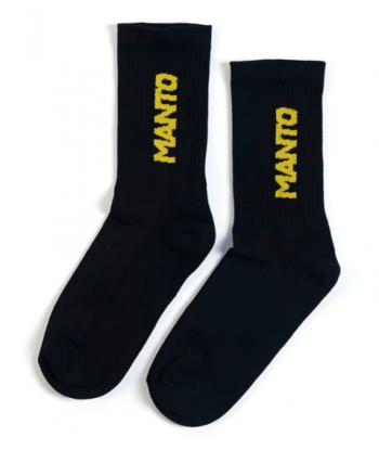 Шкарпетки MANTO socks LOGOTYPE 23 black фото