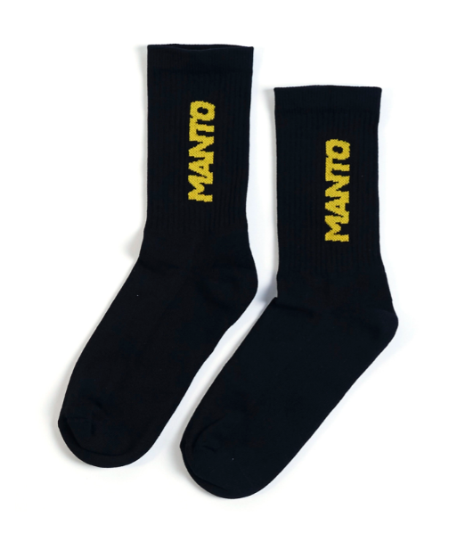 Шкарпетки MANTO socks LOGOTYPE 23 black фото