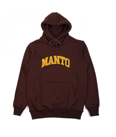 Кенгуру MANTO HOODIE VARSITY brown фото