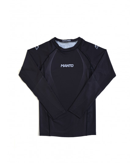 Рашгард MANTO long sleeve rashguard FLOW black фото