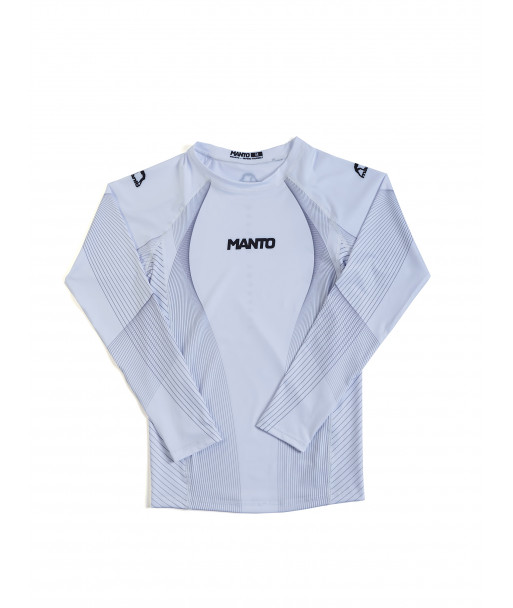Рашгард MANTO long sleeve rashguard FLOW white фото