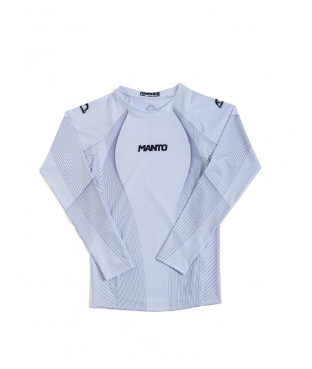 Рашгард MANTO long sleeve rashguard FLOW white фото