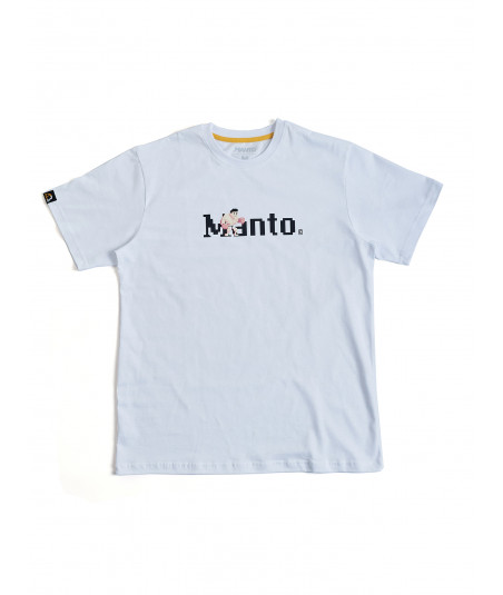 Футболка MANTO t-shirt 16bit white фото