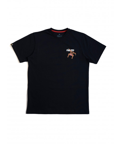 Футболка MANTO t-shirt STOMP black фото