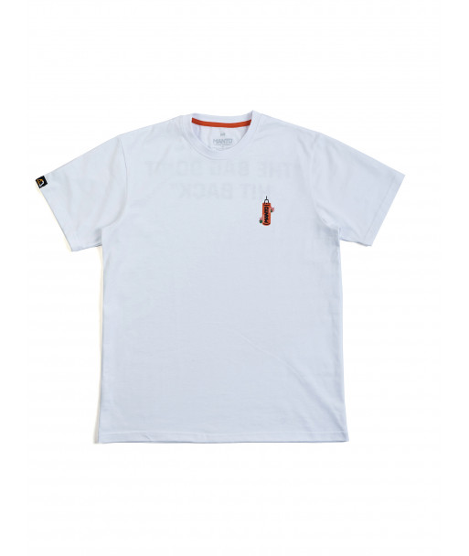 Футболка MANTO t-shirt BAG white фото