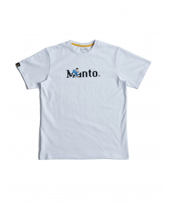 Футболка MANTO t-shirt BJJ 16bit white фото