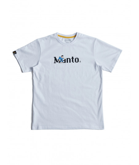 Футболка MANTO t-shirt BJJ 16bit white фото