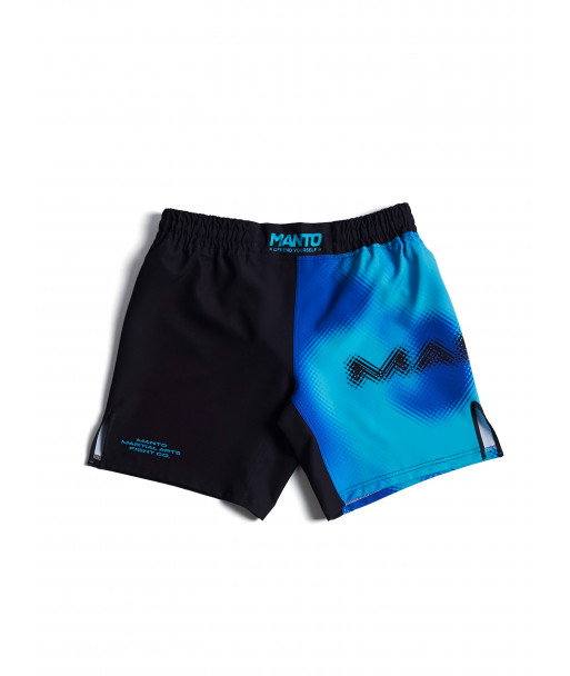 Шорты Manto fight shorts ATOMIC blue фото