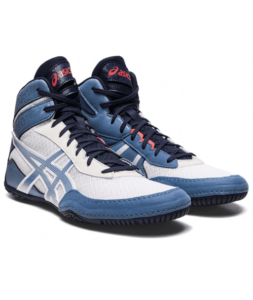 Борцовки Asics Matcontrol 3 White/Storm Blue фото