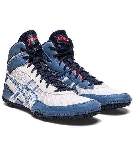 Борцовки Asics Matcontrol 3 White/Storm Blue фото