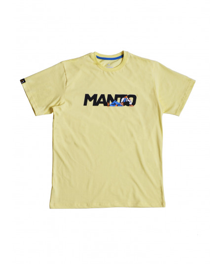 Футболка MANTO t-shirt MURAL yellow фото