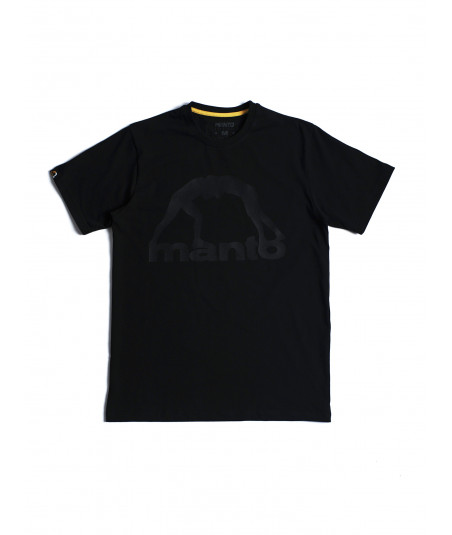 Футболка MANTO t-shirt VIBE BLACKOUT black фото