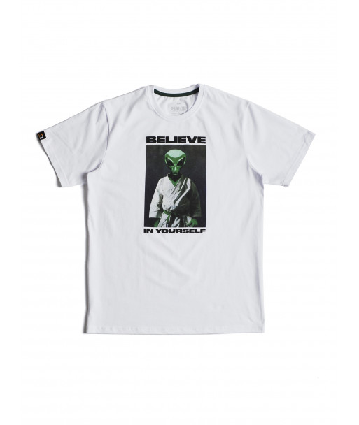 Футболка MANTO t-shirt BELIEVE white фото
