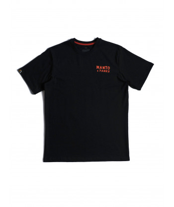 Футболка MANTO x Panku t-shirt RIP black  фото