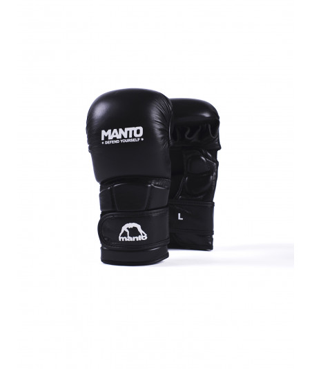 ПЕРЧАТКИ Тренировочные MANTO Shooter Gloves PRO black-white фото
