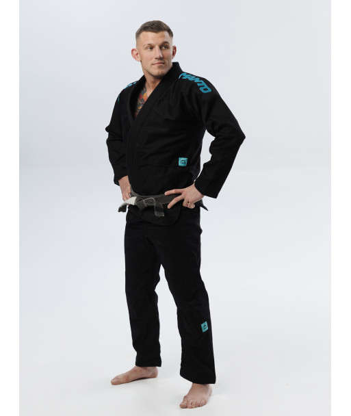Кімоно MANTO "X5" BJJ GI black-ferozi фото