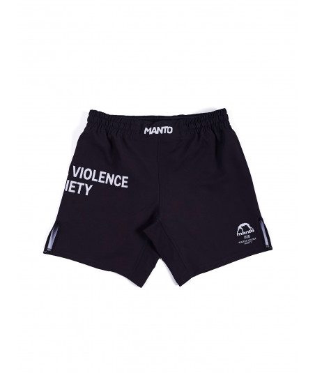 Шорты Manto fight shorts SOCIETY black фото