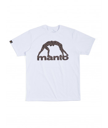 Футболка MANTO t-shirt LOGO CAMO white фото