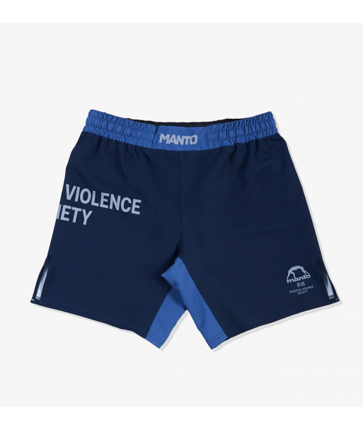 Шорты Manto fight shorts SOCIETY navy blue фото