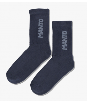 Носки MANTO socks LOGOTYPE 23 graphite фото