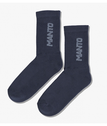 Шкарпетки MANTO socks LOGOTYPE 23 graphite фото