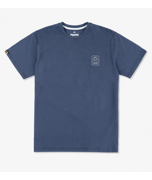 Футболка MANTO t-shirt PULSE navy blue фото