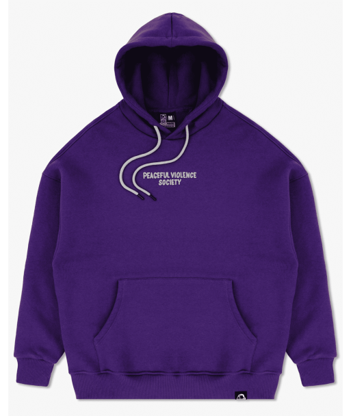 Кенгуру MANTO hoodie SOCIETY OVERSIZE purple фото