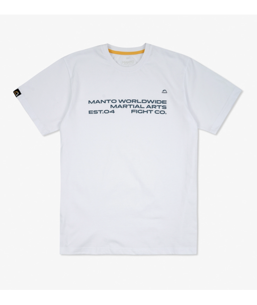 Футболка MANTO t-shirt WORLD white фото