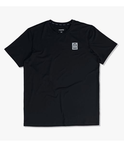 Футболка MANTO performance t-shirt PULSE black фото