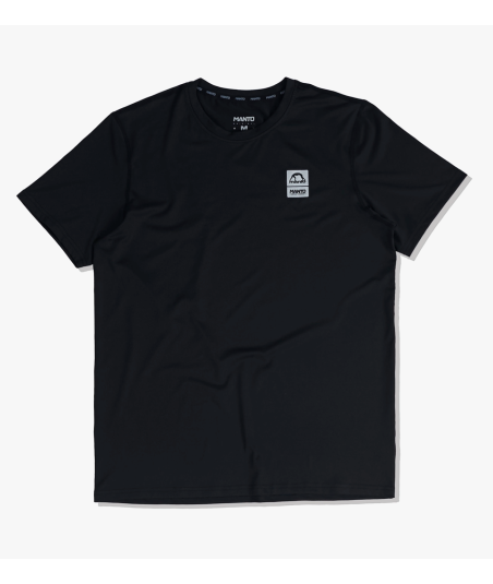Футболка MANTO performance t-shirt PULSE black фото