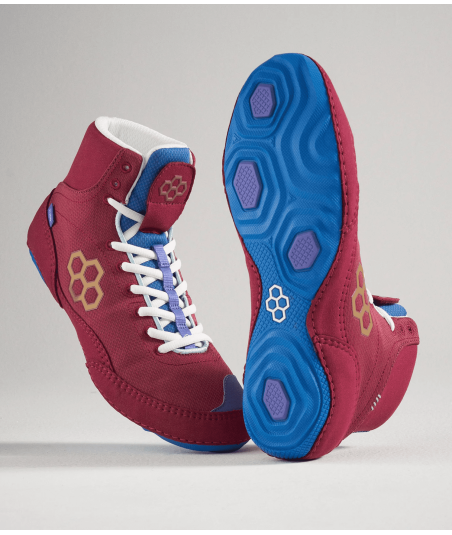 Борцовки Детские Rudis Colt 2.0 Youth Royal Maroon Y-RUDNC1000-RMR фото