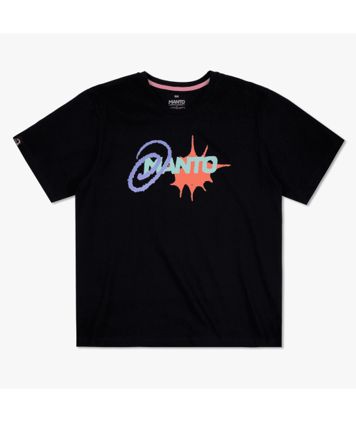 Футболка MANTO t-shirt SPLASH OVERSIZE black фото