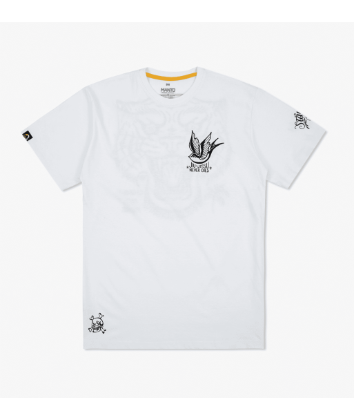 Футболка MANTO t-shirt JJ NEVER DIES white