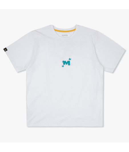 Футболка MANTO t-shirt K.O. OVERSIZE white фото