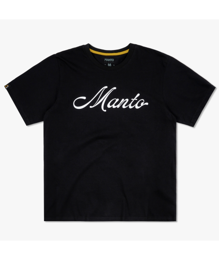 Футболка MANTO t-shirt SLEEK OVERSIZE black фото