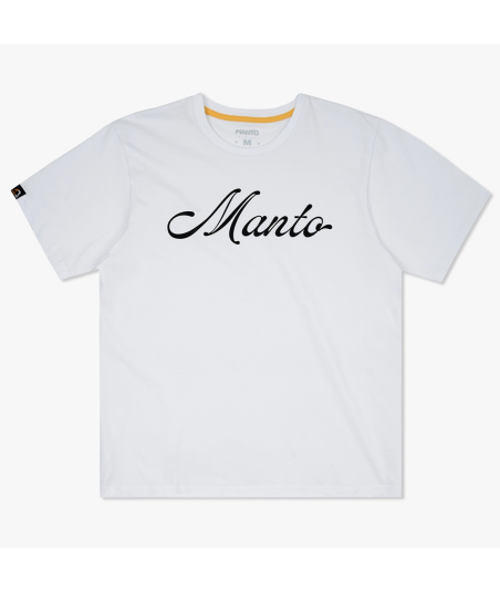 Футболка MANTO t-shirt SLEEK OVERSIZE white фото