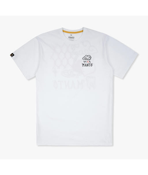 Футболка MANTO t-shirt BITTER SWEET white фото