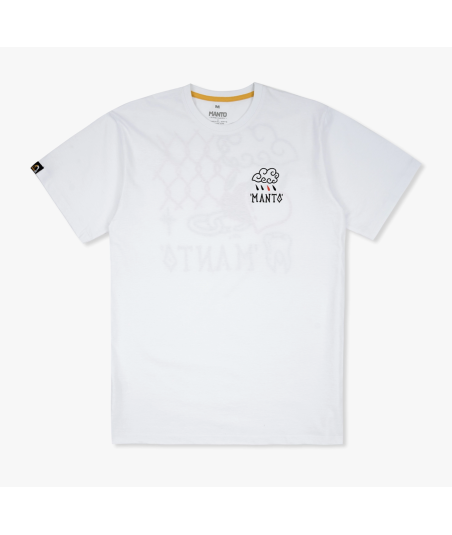 Футболка MANTO t-shirt BITTER SWEET white фото