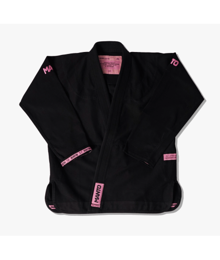 Кімоно MANTO "RISE 2.0" BJJ GI black-pink фото