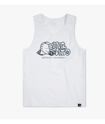 Майка MANTO tank top BROS white фото