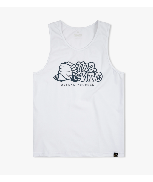 Майка MANTO tank top BROS white фото